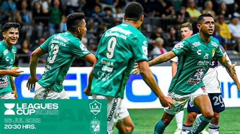 León vs LA Galaxy A qué hora empieza el partido y qué canal lo