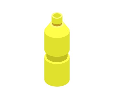 Premium Vector Lemonade Bottle Isometric