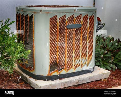 Old Residential Air Conditioner Hi Res Stock Photography And Images Alamy