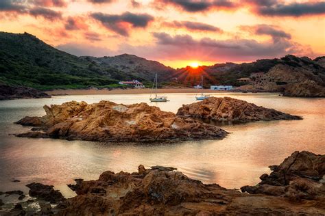 Rocky Beach Menorca Spain Fine Art Photography By Nico Trinkhaus