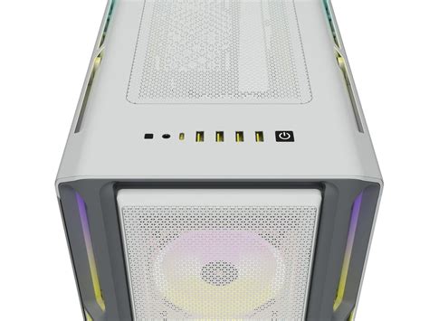 CORSAIR ICUE 5000T RGB Mid Tower ATX Case Has Distinctive Contours RGB