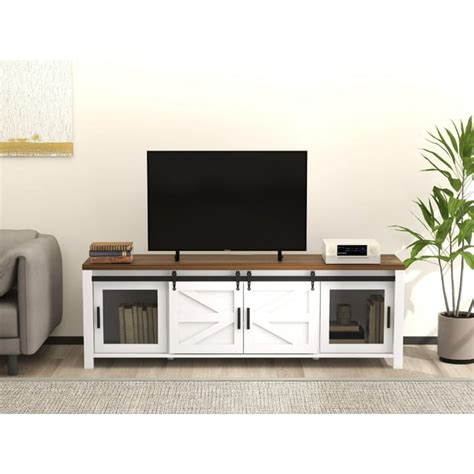 Danolapsi Tv Stand For 556065inch Tvfarmhouse And Industrial Entertainment Center With