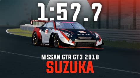 Suzuka 1 57 7 Nissan GTR GT3 2018 GO Setups ACC 1 9 8 YouTube