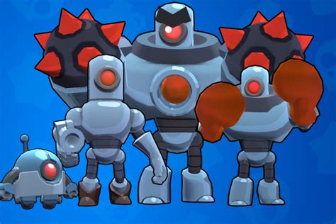 Archivo Stl Los 4 Robots Estrella De Brawl 🤖・design Para Impresora 3d Para Descargar・cults