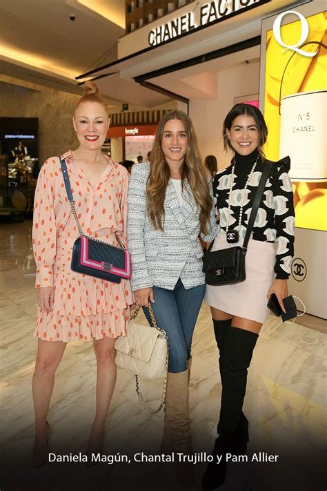 Daniela Magun, Chantal Trujillo y Pam Allier en Chanel Factory 5