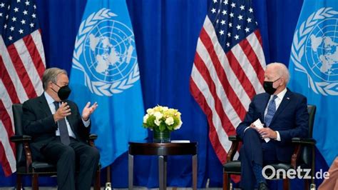 Un Generaldebatte Beginnt Mit Biden Premiere In New York Onetz