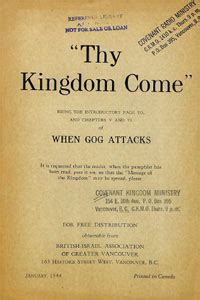 Thy Kingdom Come - ACP - Our Library Digitized