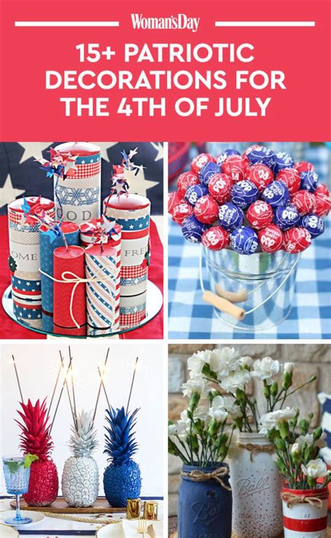 17 Best 4th Of July Decorations Patriotic Decorating Ideas For Fourth