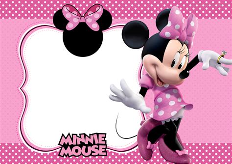 Convite Minnie Rosa Fazendo A Nossa Festa