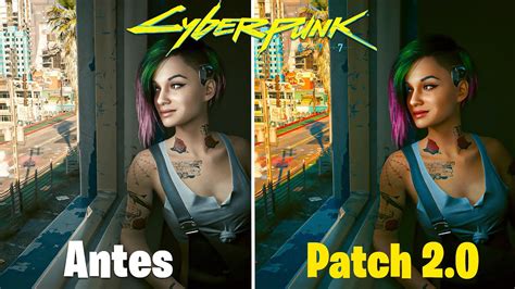 Cyberpunk 2077 Antes Vs Patch 2 0 Comparação Da Física E Detalhes Youtube