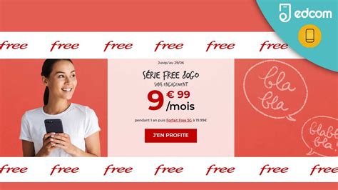 NOUVEAU forfait Free mobile à moins de 10 euros