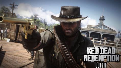 How To Make John Marstons Rdr1 Outfit On Console Youtube