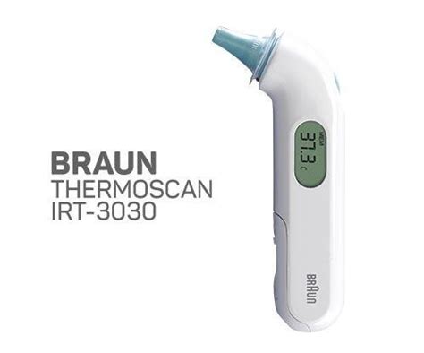 全新！德國百靈牌紅外線嬰兒兒童耳溫槍 Braun Thermoscan Irt 3030 High Speed Compact Ear