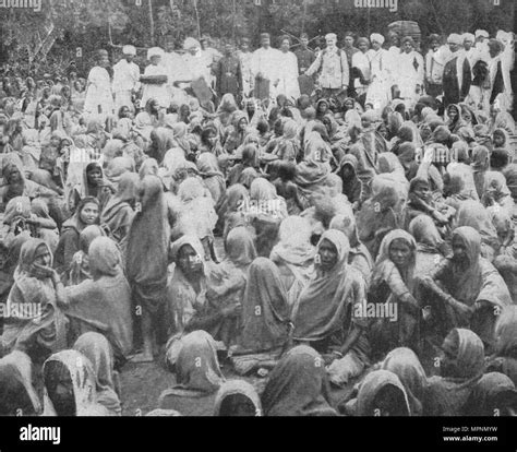 India 1900 Famine Hi Res Stock Photography And Images Alamy