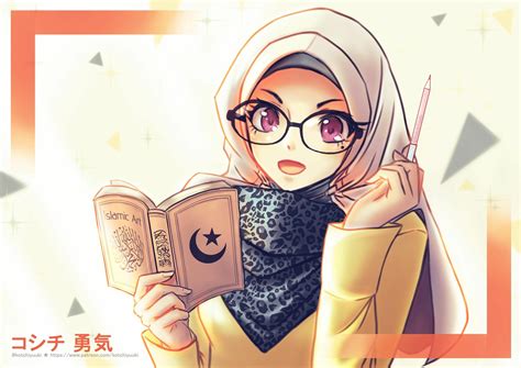 Anime Hijab Wallpapers Wallpaper Cave