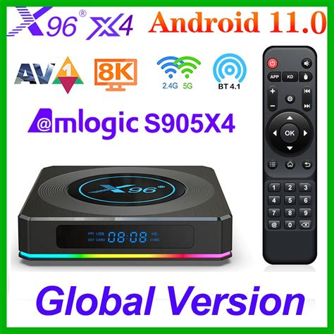 X X Smart Tv Box Android Amlogic S X Tvbox Gb Ram Gb