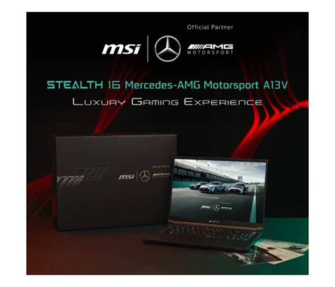 MSI STEALTH 16 MERCEDES AMG A13VG 9S7 15F213133164 Uae Jazp