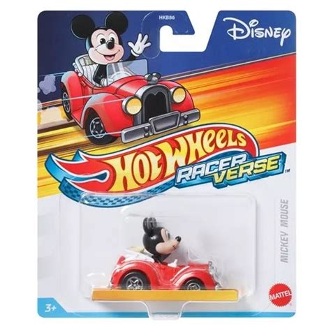 Carro Hot Wheels Racer Verse Mickey Mouse Hkb Mattel Mercadolivre