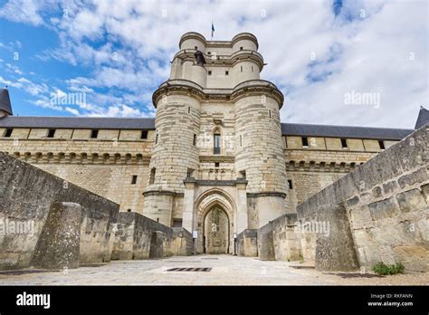 Castle Of Vincennes In Vincennes Paris France French Royal Castle