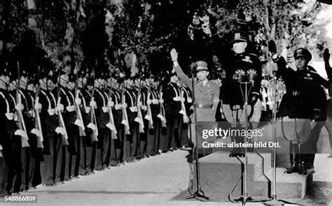 Benito Mussolini And Fascist Party Photos and Premium High Res Pictures ...