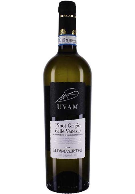 Mabis Uvam Pinot Grigio 2019 Von Biscardo Vini Aus Italien