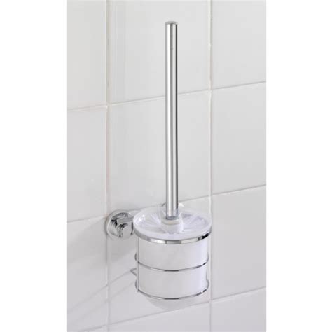 Brosse WC Avec Support Mural Acier Inox Bovino Fixation Power Loc