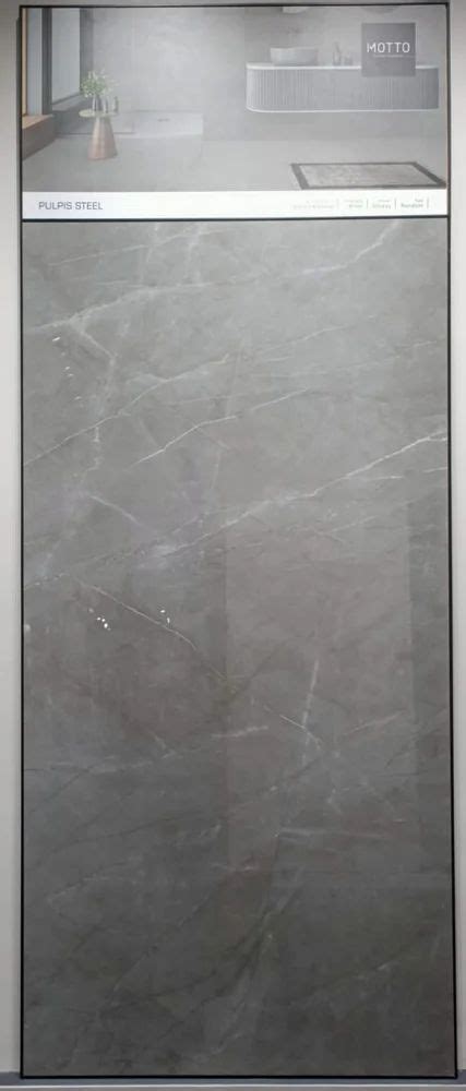 Pulpis Steel Glossy Ceramic Floor Tile Size 4x8 Feet At Rs 23 Sq Ft