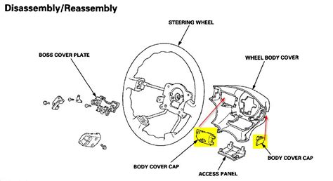 Honda Accord Steering Wheel Removal