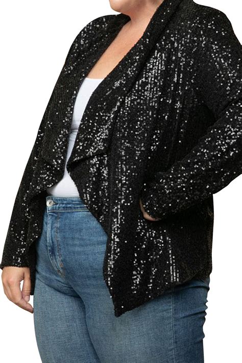 Designer Sequin Jacket Women Sequin Blazer Jacket Shahida Parides