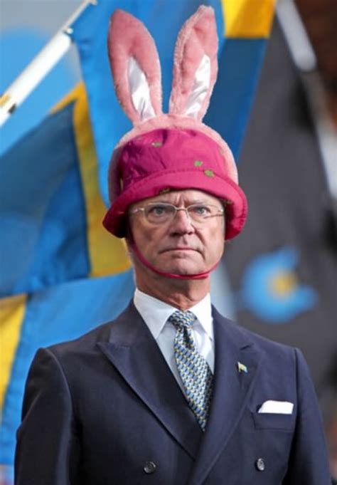 All Hail Out New Gloious Leader Karl Xvi Gustav Of Sweden