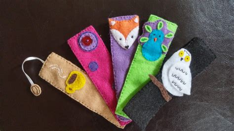 Felt bookmarks by DrawingontheWall on DeviantArt