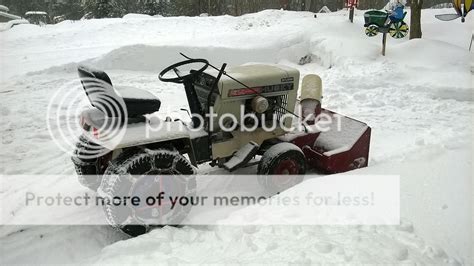 Snow tire set up. | My Tractor Forum