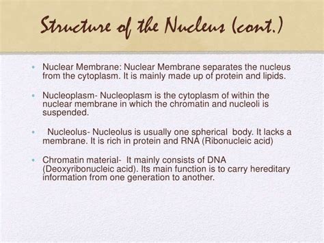 Nucleus Ppt