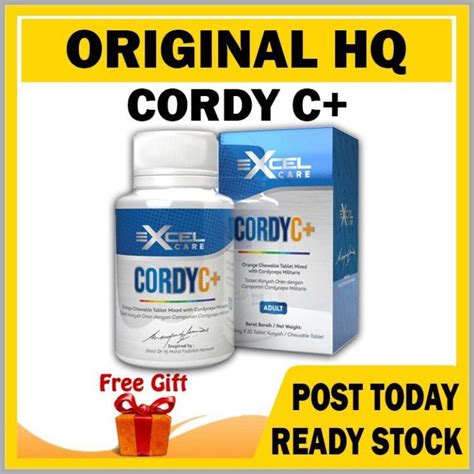 Excel Care Cordy C Cordyceps Militaris Orange Chewable Tablet