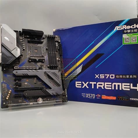 Asrock X570 Extreme4 Atx Am4 Motherboard Shopee Malaysia