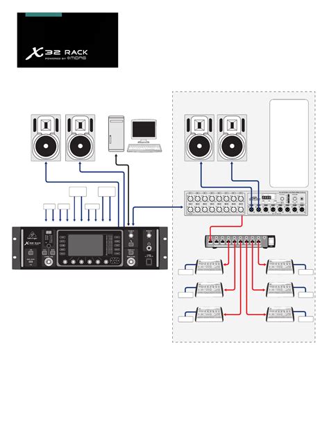 Behringer X32 Setup Diagram Susaamela