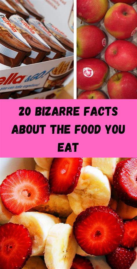 Do You Know Your Weird Food Facts Here Are 20 Bizarre Ones To Add To The List Artofit