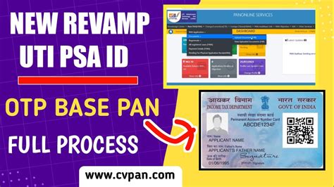 How To Apply Uti Ekyc New Pan Card New Portal Live Otp Pan Apply Uti