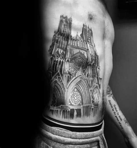 Cathedral Tattoo Designs For Men Church Ink Ideas