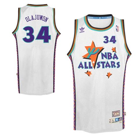 Adidas Hakeem Olajuwon Retro 1995 All Star West Soul Swingman Jersey