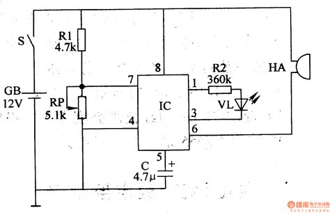 Storage Battery Voltage Monitor (3) - Automotive_Circuit - Circuit Diagram - SeekIC.com