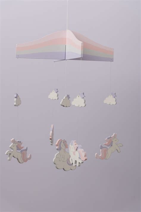 Wooden Cot Mobile Sky Dancers Blooms And Butterflies