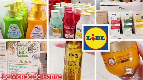 Lidl France Arrivage Cosm Tique Beaut Maquillage Youtube