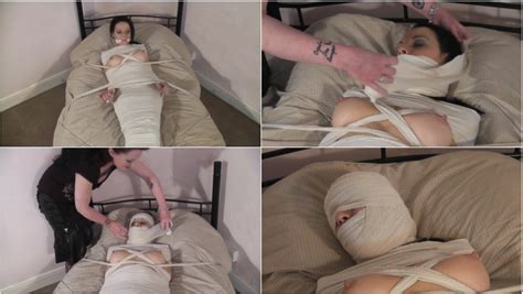 Rope Bondage Mummification Bound And Gagged Page 3