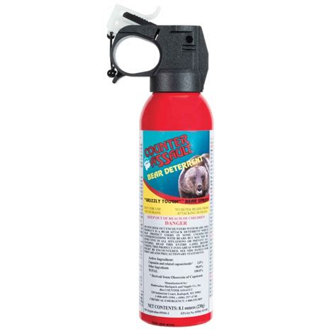 8.1 oz. Bear Spray - Counter Assault