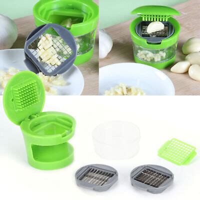 MultiFunction Garlic Press Machine Vegetable Fruit Ginger Chopper For