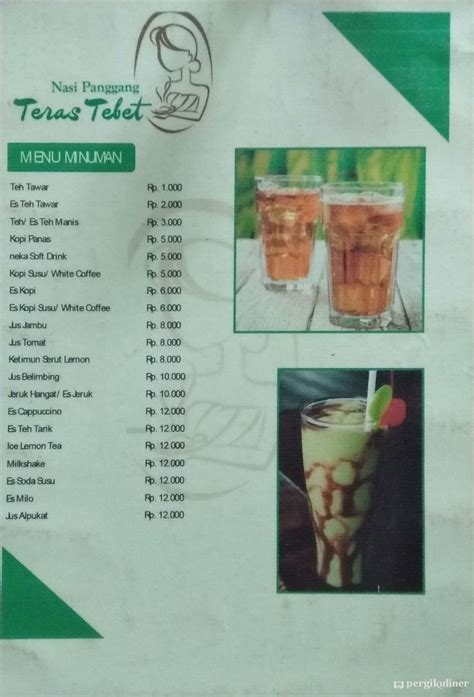 Selalu Diperbarui Menu Teras Tebet Tebet