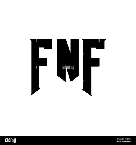 Fnf Letter Logo Design For Technology Company Fnf Logo Design Black