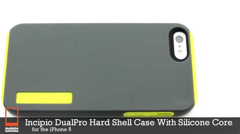 Incipio DualPro Hard Shell Case With Silicone Core For IPhone 5 YouTube