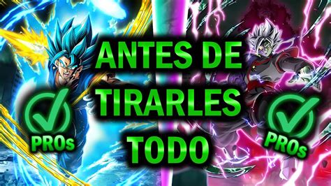 Early Analisis Pros Y Cons De Vegito Blue Y Zamasu Fusion Dbz